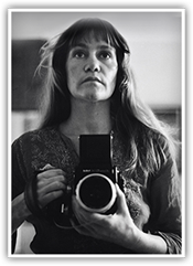 Black-and-white picture of photographer Helen Levitt